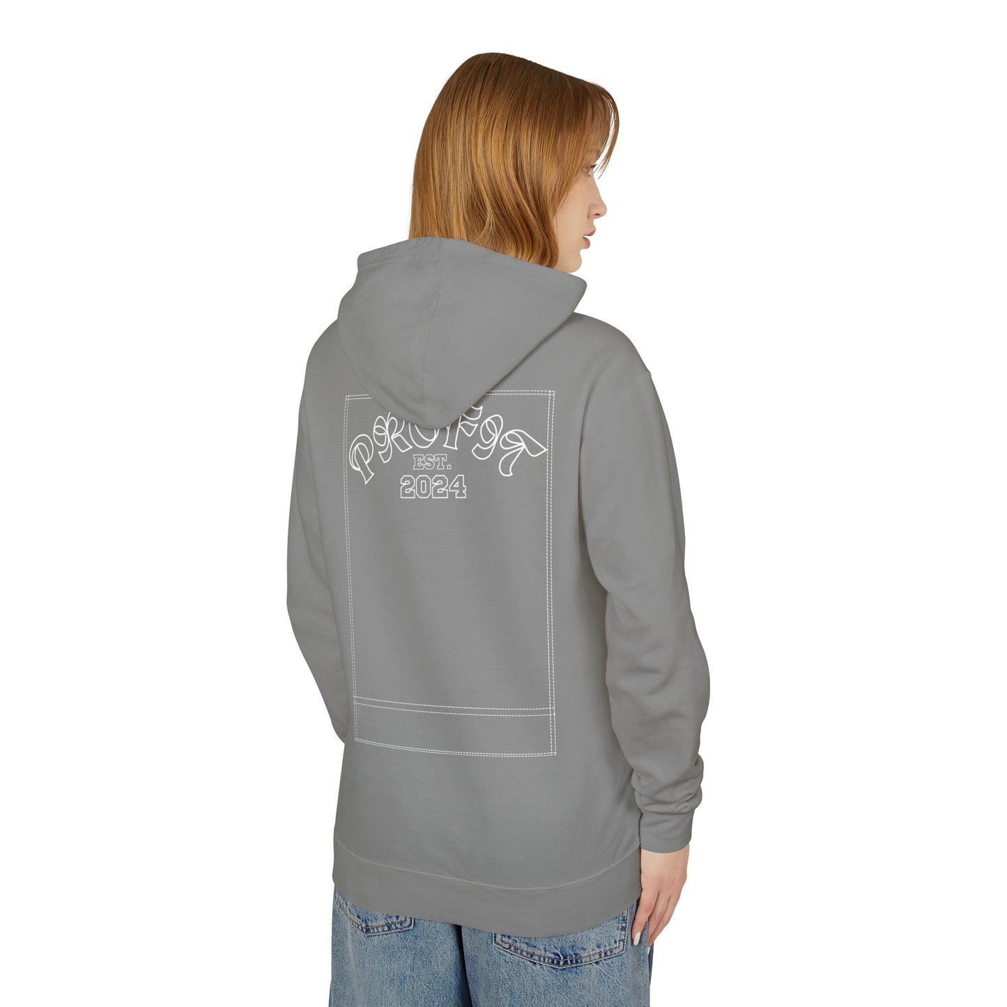 Profit Pursuit Printed Stich Lightweight Hooded Sweatshirt