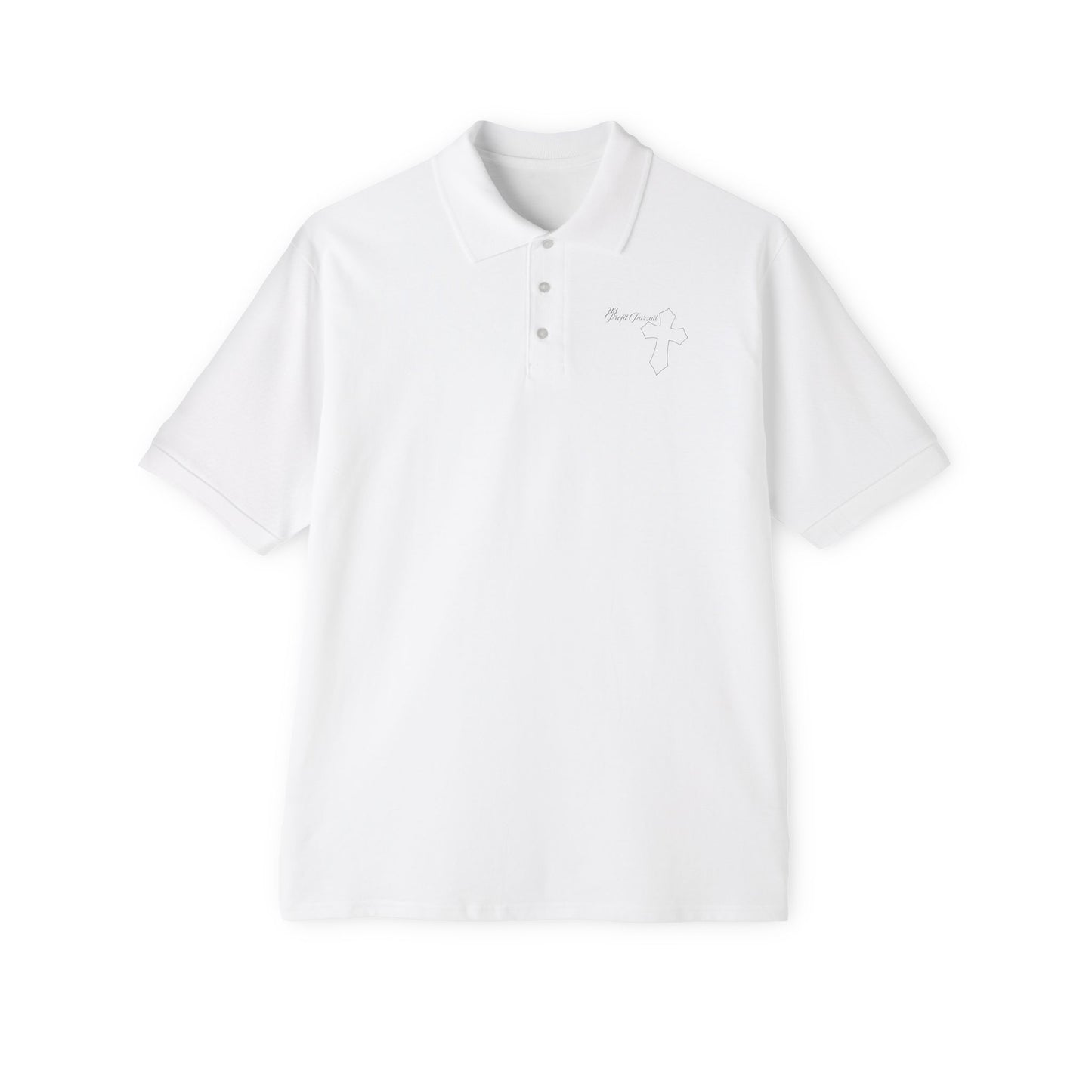Men's profit Pursuit polo Power,Love,Self-control