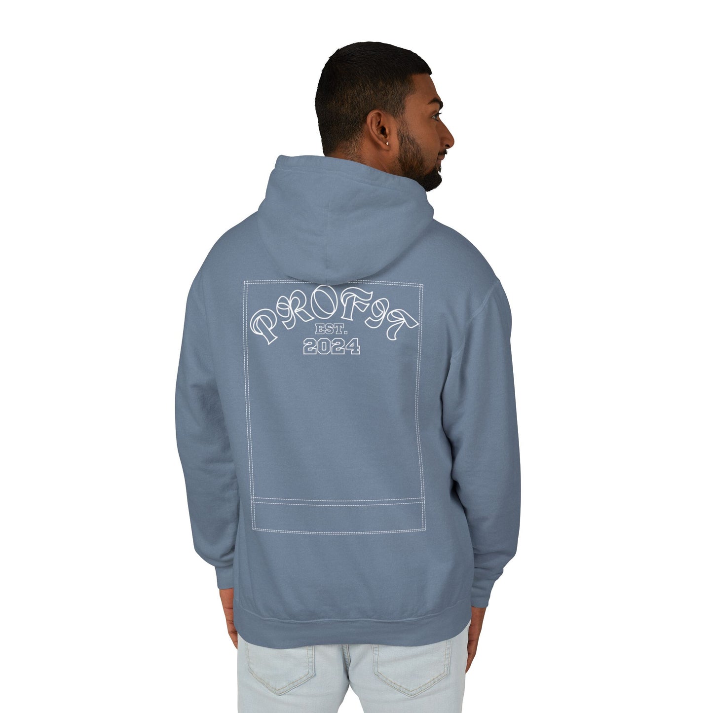 Profit Pursuit Printed Stich Lightweight Hooded Sweatshirt