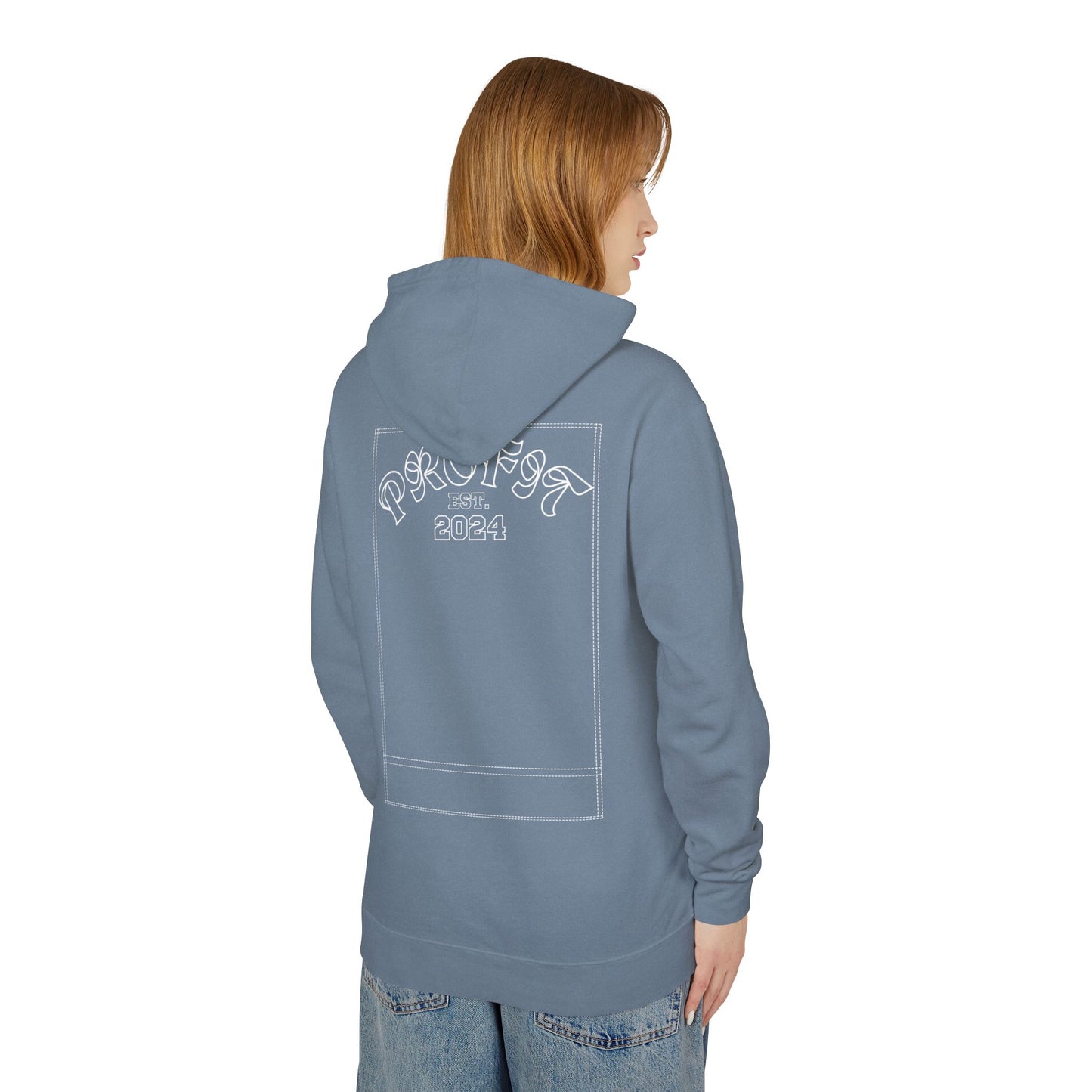 Profit Pursuit Printed Stich Lightweight Hooded Sweatshirt