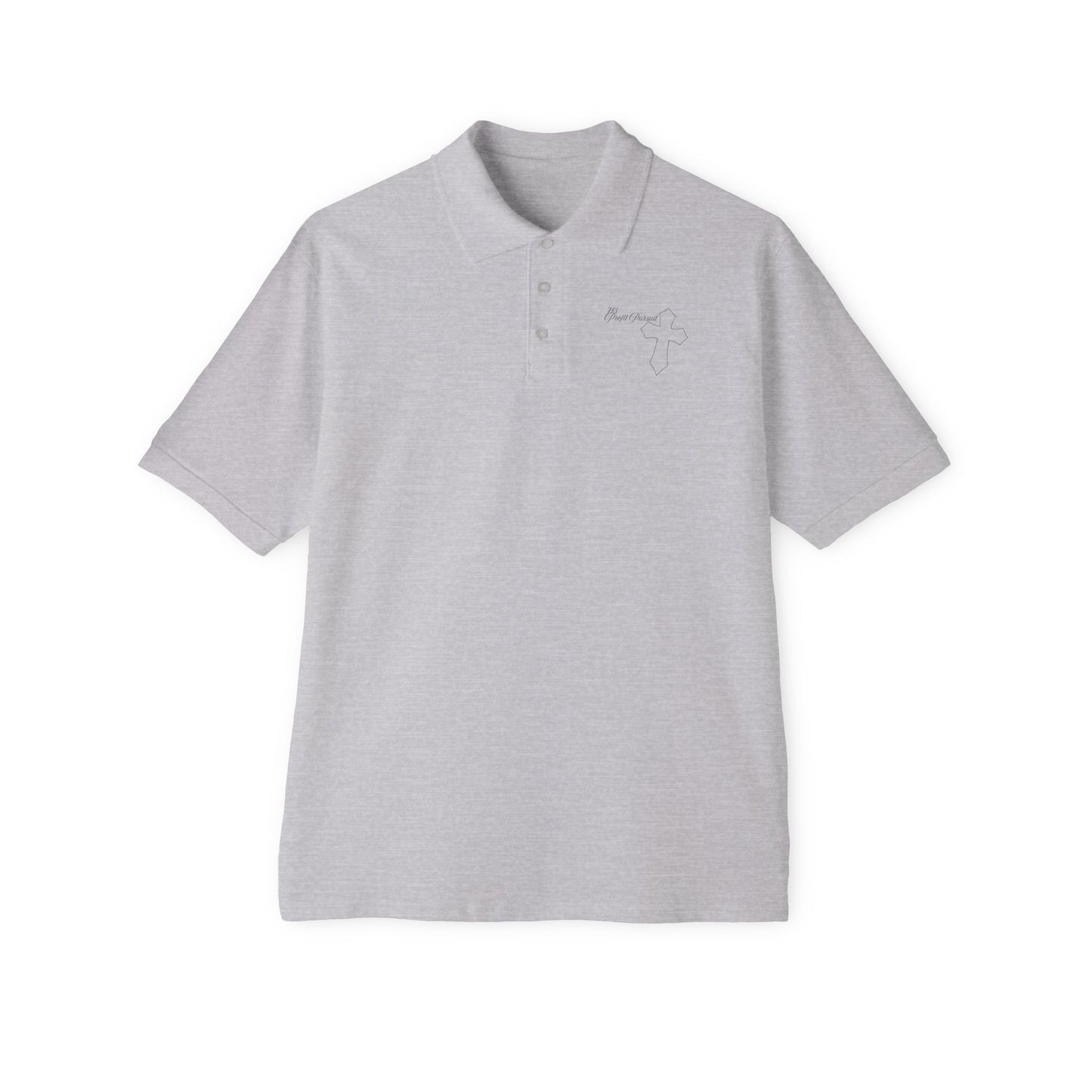 Men's profit Pursuit polo Power,Love,Self-control