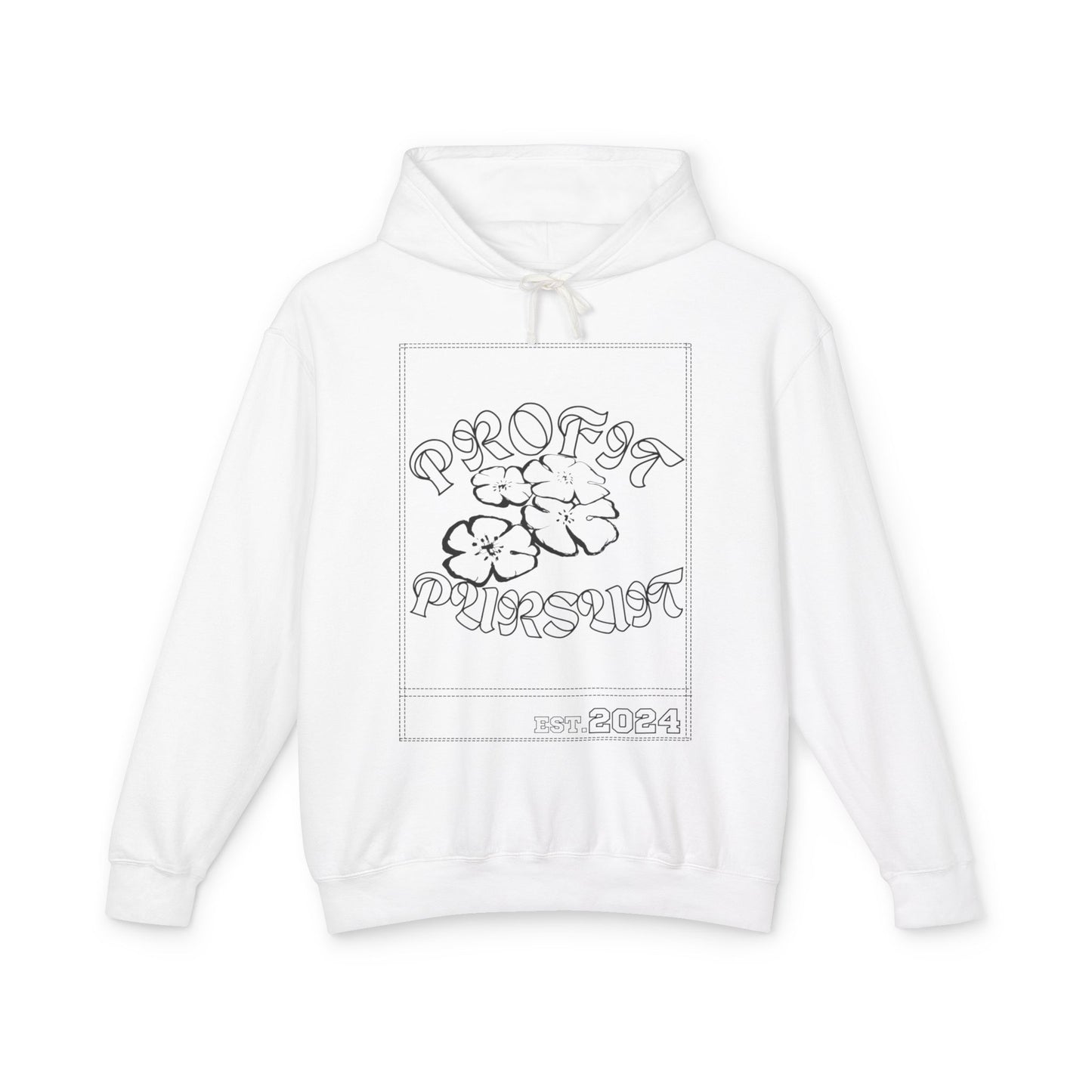 Profit Pursuit Printed Stich Lightweight Hooded Sweatshirt