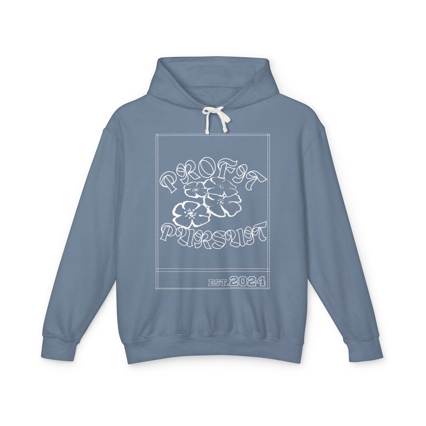 Profit Pursuit Printed Stich Lightweight Hooded Sweatshirt