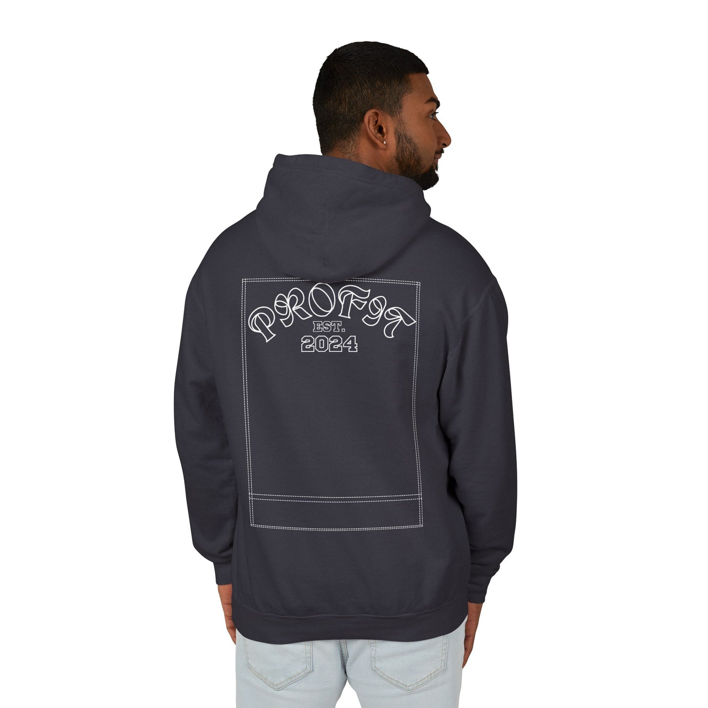 Profit Pursuit Printed Stich Lightweight Hooded Sweatshirt