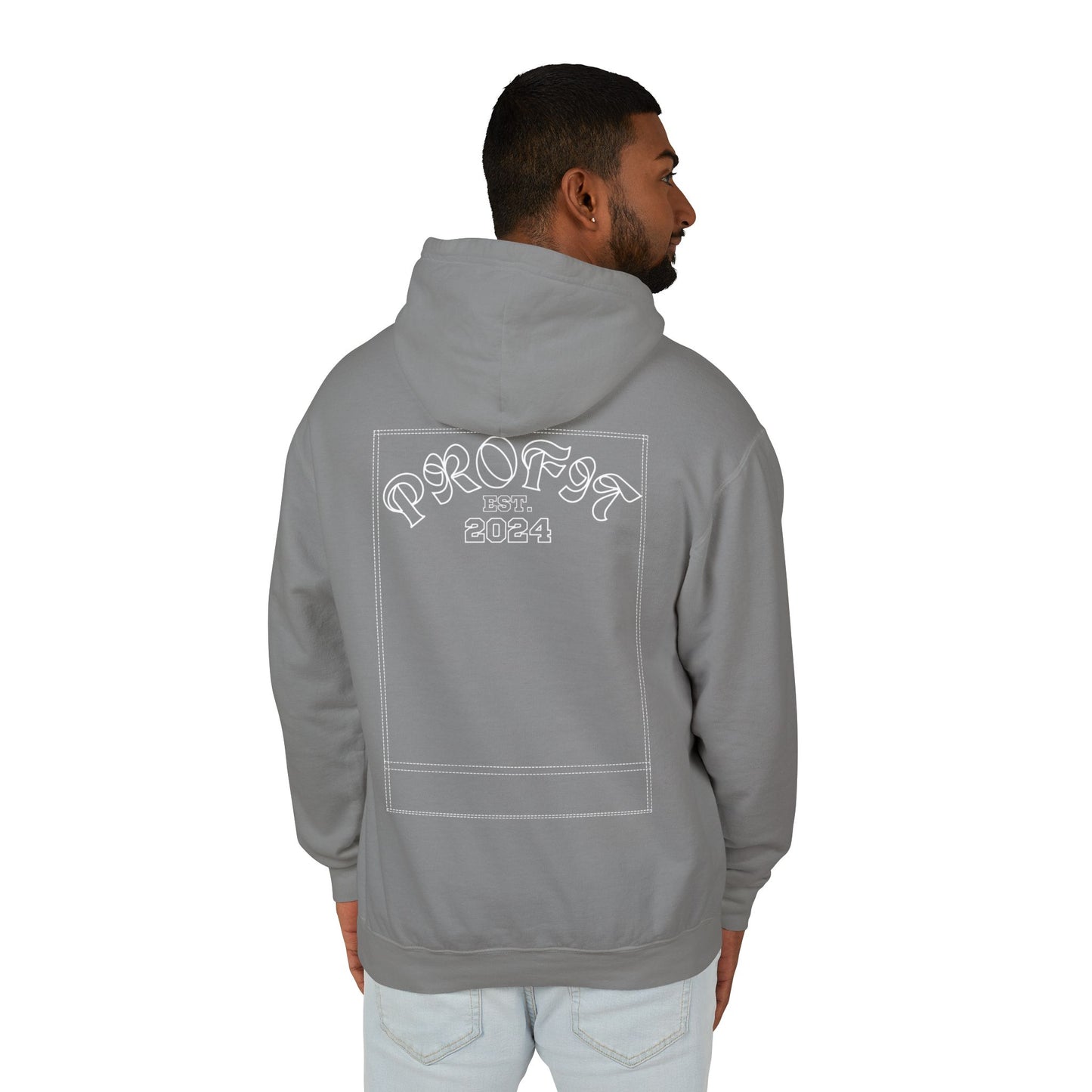 Profit Pursuit Printed Stich Lightweight Hooded Sweatshirt