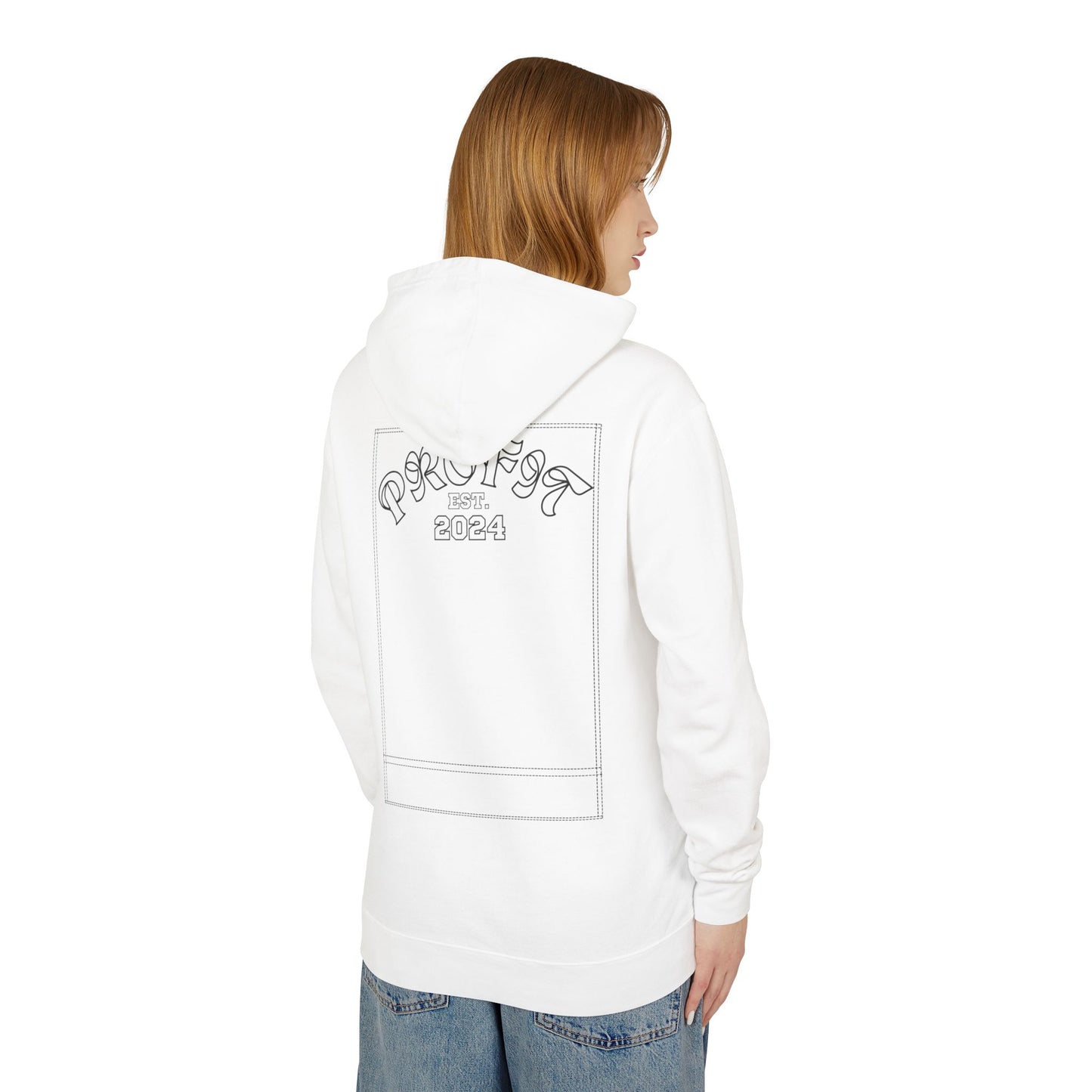 Profit Pursuit Printed Stich Lightweight Hooded Sweatshirt
