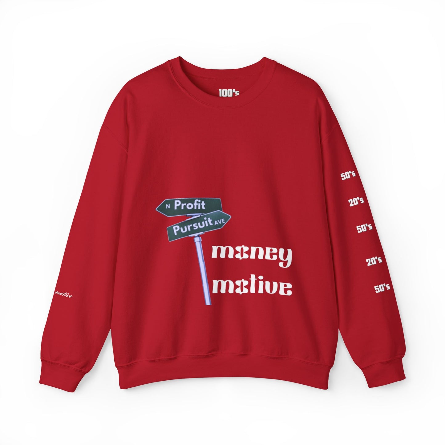 Money Motivated Unisex Heavy Blend™ Crewneck Sweatshirt