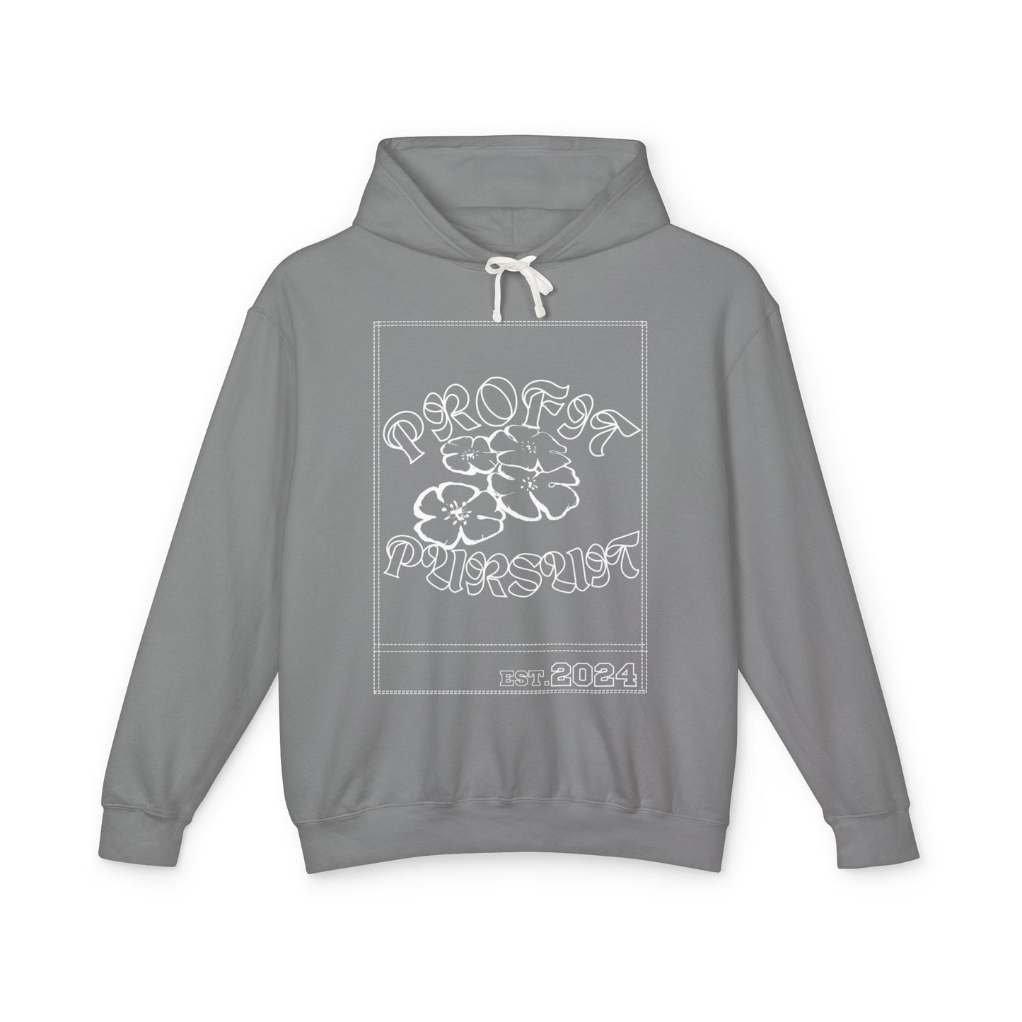 Profit Pursuit Printed Stich Lightweight Hooded Sweatshirt