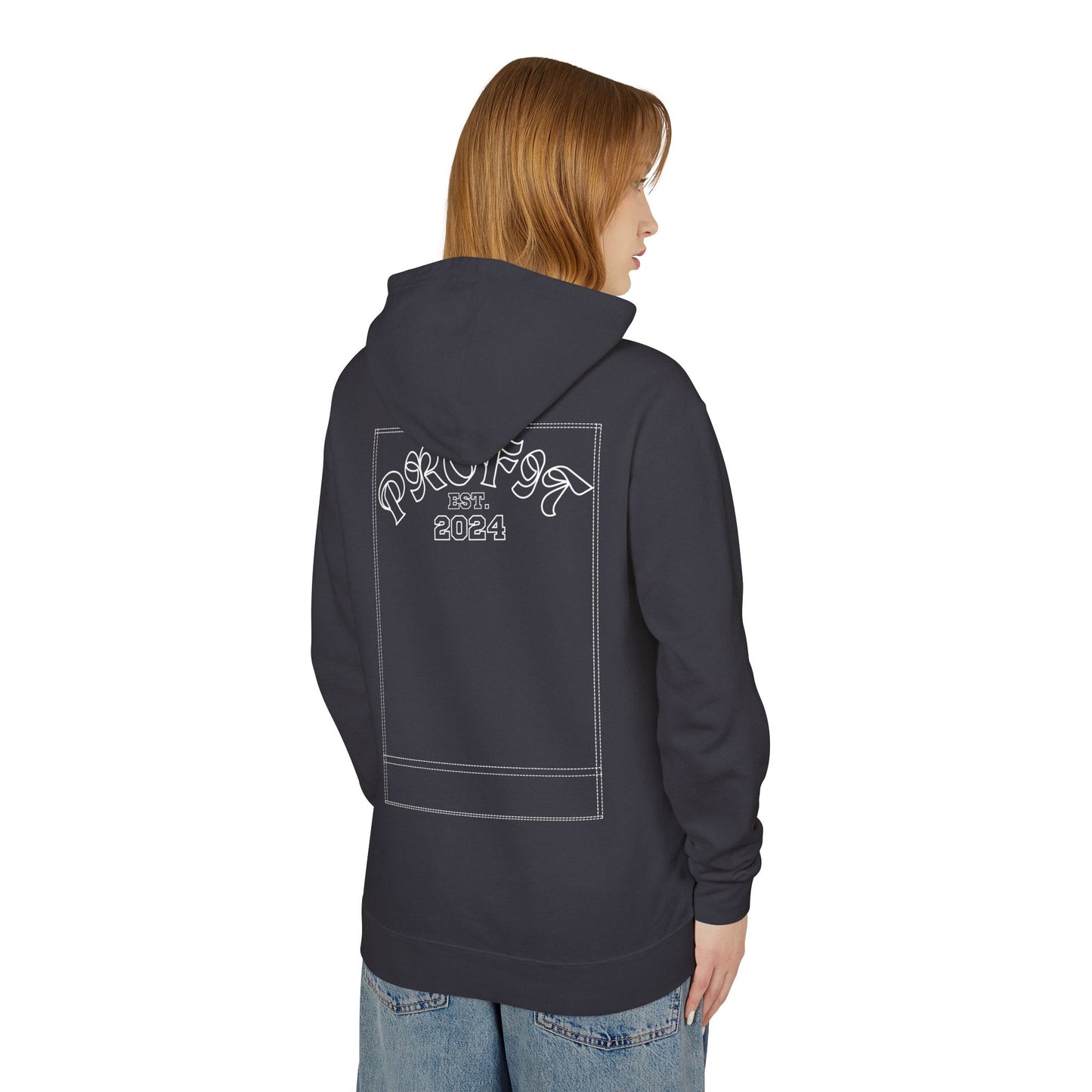 Profit Pursuit Printed Stich Lightweight Hooded Sweatshirt