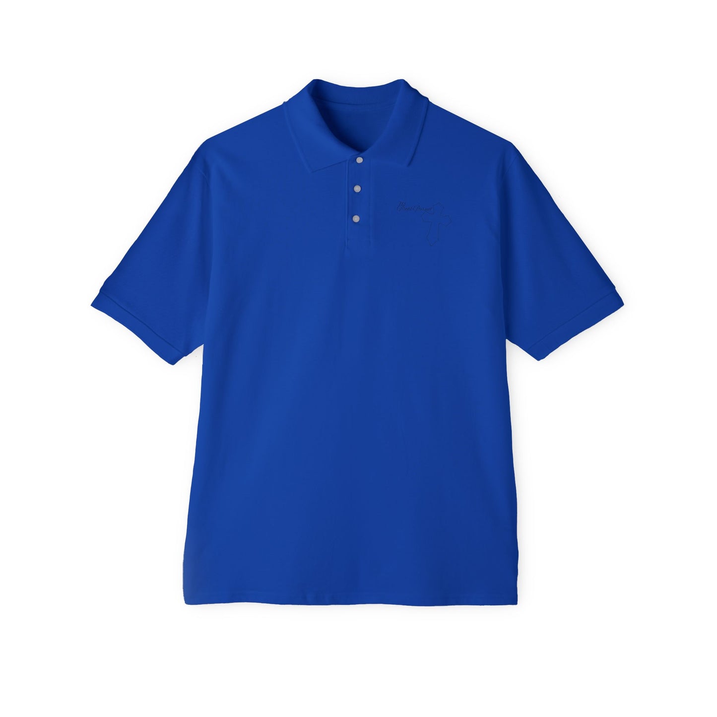 Men's profit Pursuit polo Power,Love,Self-control