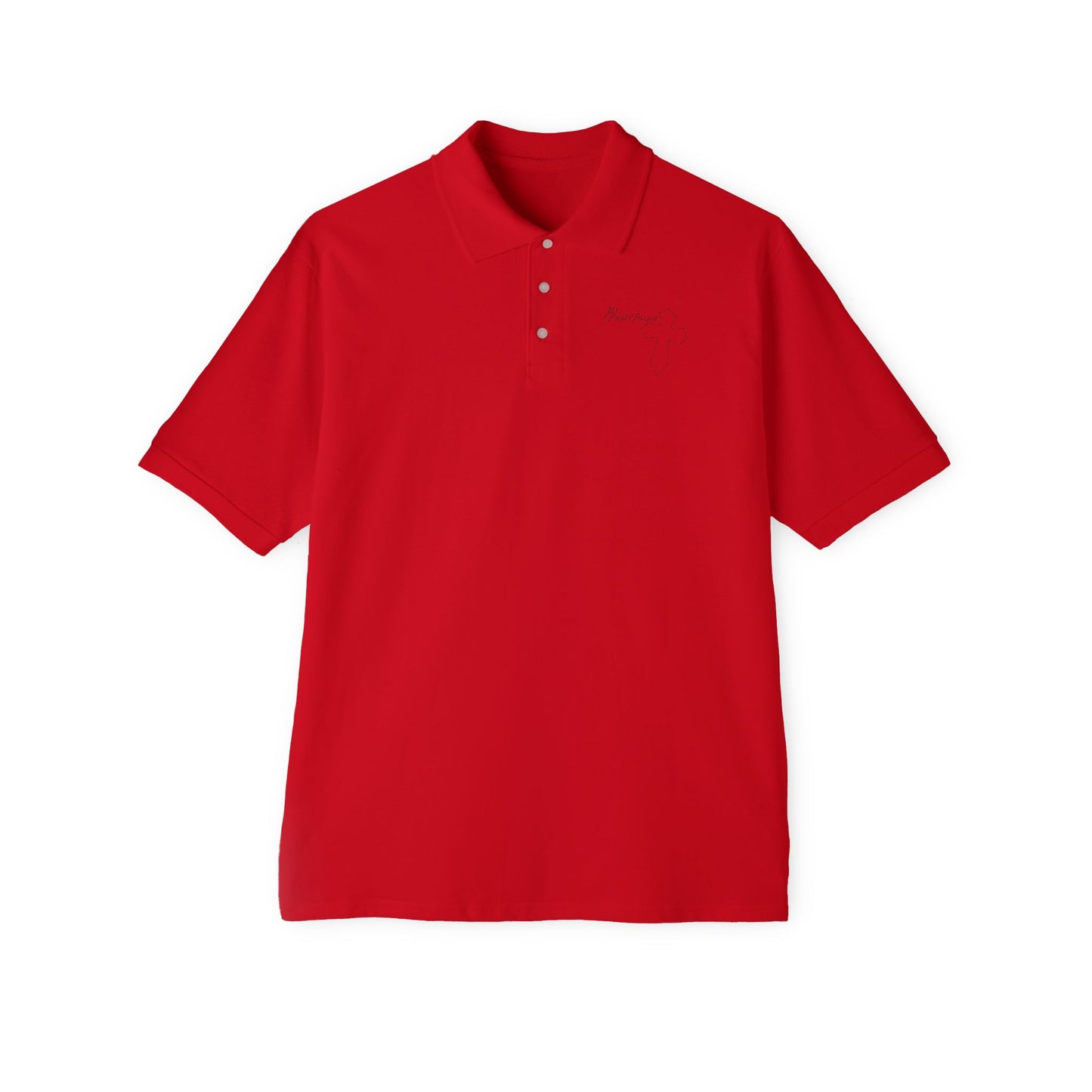 Men's profit Pursuit polo Power,Love,Self-control